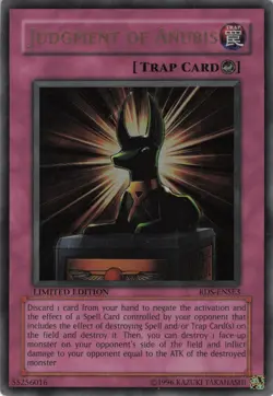 Yugioh Judgment of Anubis RDS-ENSE3 Ultra Rare MP - Image 1
