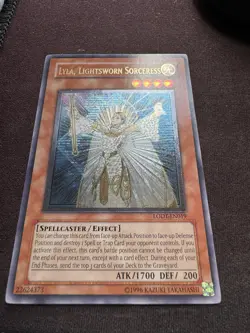 Lyla, Lightsworn Sorceress LODT-EN019 Light of Destruction Unl. Lp. - Image 2