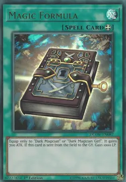 1x (EX) Magic Formula - DUOV-EN087 - Ultra Rare - 1st Edition YuGiOh - Image 1