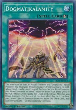 Dogmatikalamity LIOV-EN053 x3 Yu-Gi-Oh! TCG 1st ed Common Playset - Image 1