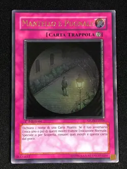 YUGIOH CLOAK AND DAGGER STON-EN059 1ST ULTIMATE LIGHT PLAY ITALIAN - Image 1