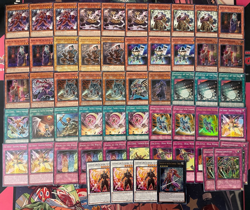 YUGIOH - SIX SAMURAI DECK CORE - HAND OF THE, SHADOW, GATEWAY, FUMA, CUNNING ~ - Image 1