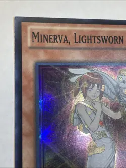 Minerva, Lightsworn Maiden - Super Rare - 1st Ed - SDLI EN002 - YuGiOh - Image 2