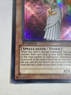 Minerva, Lightsworn Maiden - Super Rare - 1st Ed - SDLI EN002 - YuGiOh - Image 5