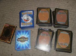 TCG Card Lot Pokemon Magic The Gathering Digimon Yugioh Over 500 Plus Holos MTG - Image 2