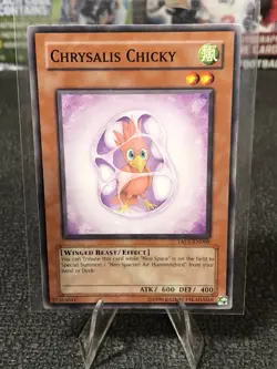 YuGiOh! 3x-Chrysalis Chicky TAEV-EN008 Common 1st Edition NMT - Image 2