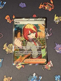 Pokemon Cards Mela 140/131 Secret Rare Prismatic Evolutions - (NM) #2 - Image 1