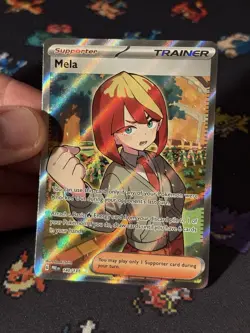 Pokemon Cards Mela 140/131 Secret Rare Prismatic Evolutions - (NM) #2 - Image 2