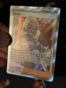 Pokemon Cards Tyme 143/131 Secret Rare Prismatic Evolutions - (NM) - Image 2