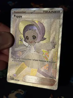 Pokemon Cards Poppy 220/197 Full Art Secret Rare Obsidian Flames - (NM) #2 - Image 3