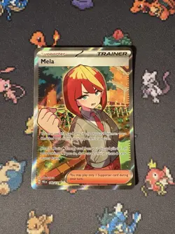 Pokemon Cards Mela 140/131 Secret Rare Prismatic Evolutions - (NM) #1 - Image 1