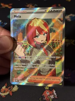 Pokemon Cards Mela 140/131 Secret Rare Prismatic Evolutions - (NM) #1 - Image 2