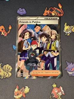 Pokemon Cards Friends In Paldea 137/131 Secret Rare Prismatic Evolutions - (NM) - Image 1