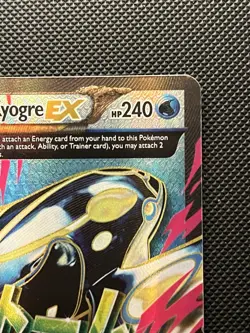 Pokemon TCG Primal Kyogre EX Full Art Card 149/160 XY Primal Clash ENGLISH LP - Image 4
