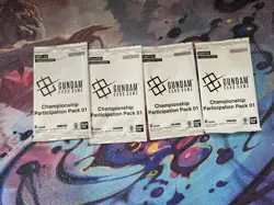 Gundam Card Game Championship Participation Pack 01- English - Image 1