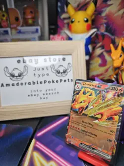 Charizard ex 151 Sv: Scarlet & Violet Promo Cards Holo NM - Image 1