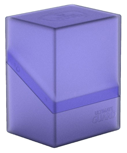 Ultimate Guard Boulder 80+ Amethyst Deck Case Standard Size Card Storage Box New - Image 2