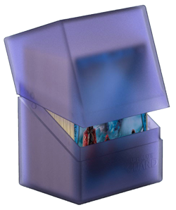 Ultimate Guard Boulder 80+ Amethyst Deck Case Standard Size Card Storage Box New - Image 3