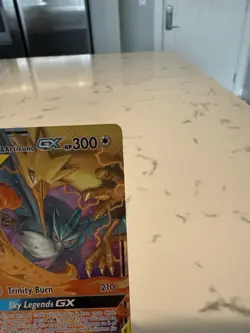 Pokemon TCG Moltres Zapdos Articuno GX 44/68 Tag Team Holo Card - Image 3