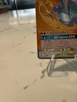 Pokemon TCG Moltres Zapdos Articuno GX 44/68 Tag Team Holo Card - Image 4
