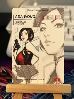 Ada Wong Resident Evil 2 Holographic Standard Trading Card Sexy Waifu Anime - Image 2