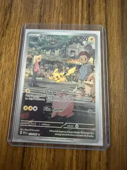Pikachu 173/165 Pokemon Trading Card TCG 151 set Collectible - Image 1