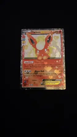 Pokemon TCG Flareon EX Holo Rare Card Radiant Collection RC6/RC32 Generations - Image 1
