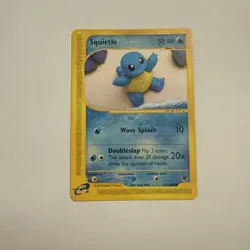 Squirtle 131/165 Expedition Non-Holo Pokemon Card TCG - NEAR MINT - Image 1