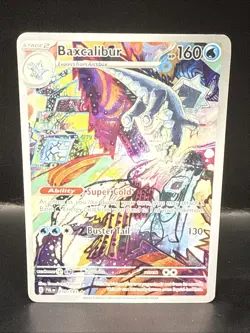 Pokemon TCG Baxcalibur Card 210/193 IR Sv02: Paldea Evolved - Image 2