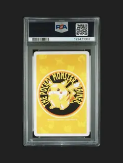 1998 POKEMON YELLOW POKER PLAYING CARDS 088 GRIMER 5 OF SPADES PSA 10 GEM POP 1 - Image 3
