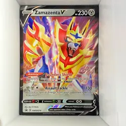 Zamazenta V SWSH019 SWSH: Sword & Shield Promo Cards Ultra Rare Holo English - Image 1