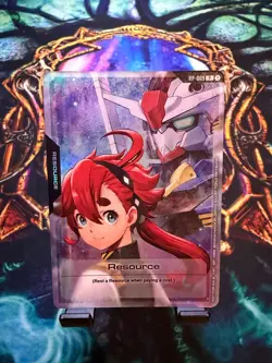 Suletta Mercury Resource RP-009 Gundam Card Game - Image 1