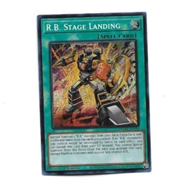 Yugioh Yu-Gi-Oh! R.B. Stage Landing DUAD-EN096 1st edition Secret Rare Card NM - Image 1