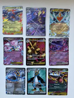 Pokemon Mega Evolution Phantasmal Flames Lot 9 Full Art and Ex Cards🔥🔥 - Image 1