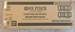 ONE PIECE CARD GAME: CARRYING ON HIS WILL BOOSTER BOX CASE OP13 English WAVE 1!! - Image 1