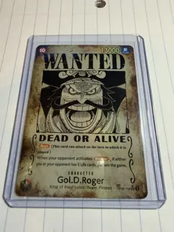 One Piece TCG OP13 Gol.D.Roger Wanted Poster Card - Carrying On His Will - NM/M - Image 1