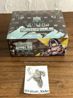 1x Gamersupps V Card Awakened Worlds Booster Box First Edition In Hand Sealed - Image 3