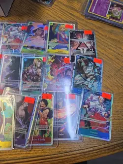 Huge Carrying On His Will One Piece Trading Card Lot Sabo Yamato Shanks Luffy - Image 2