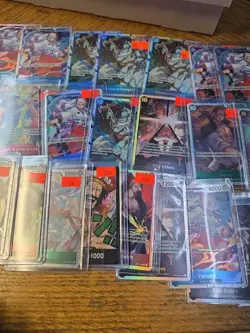Huge Carrying On His Will One Piece Trading Card Lot Sabo Yamato Shanks Luffy - Image 4