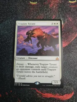 Trapjaw Tyrant Rivals of Ixalan Regular - Image 1