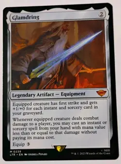 Glamdring MTG, The Lord of the Rings: Tales of Middle Earth, LP+, Mythic - Image 1