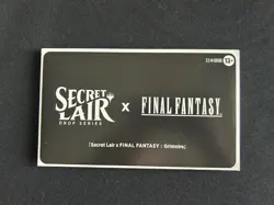 MTG Secret Lair x Final Fantasy: Grimoire JP Foil - Image 1