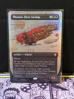 Phoenix Fleet Airship (Borderless) 0323 Avatar: The Last Airbender TLA - Foil - Image 1