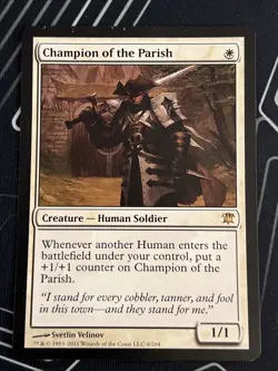 1x Champion of the Parish (6) Innistrad MTG Magic the Gathering x1 MKE - Image 1