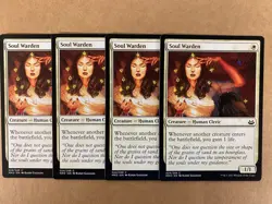 MTG 4x Soul Warden # 24 Modern Masters 2017 Pauper Magic the Gathering x4 NM - Image 1