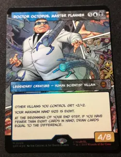 Doctor Octopus, Master Planner - Foil - Borderless - SPM - MTG - EN - NM - 0228 - Image 1