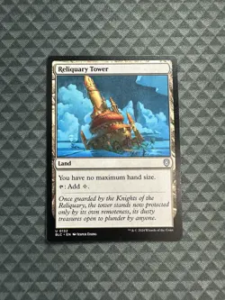 MTG Reliquary Tower #0132 Uncommon Commander: Bloomburrow (BLC) - Image 1