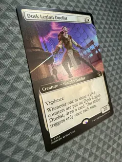 MTG Dusk Legion Duelist #0344 Foil Extended Art Rare March of the Machine (MOM) - Image 2
