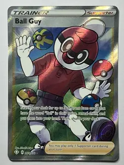 Ball Guy 065/072 (NM) Ultra Rare Sword & Shield: Shining Fates 2021 Pokemon - Image 1