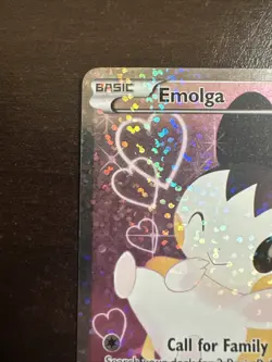 Emolga - RC23/RC25 - Full Art Ultra Rare LP, English Pokemon Legendary Treasures - Image 2